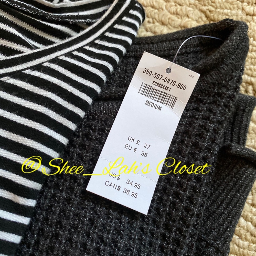 Hollister light sweater and top